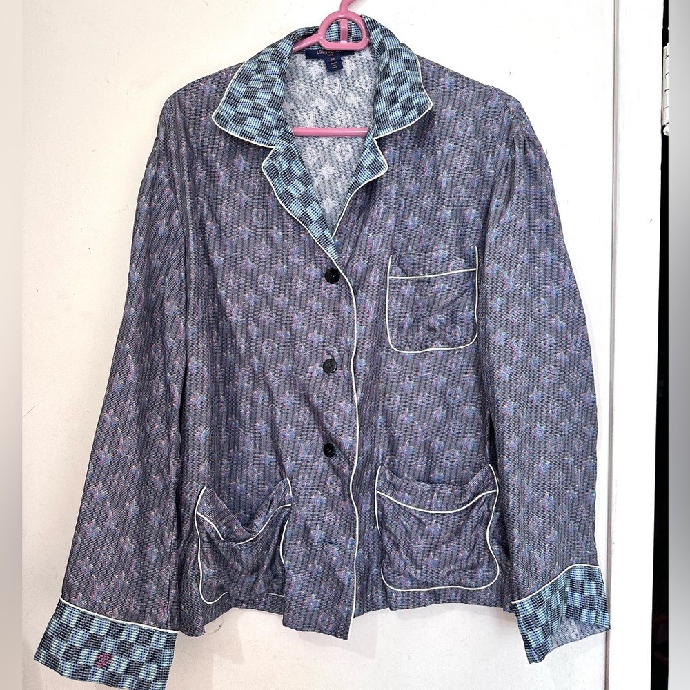 LV Monogram Pyjama Top